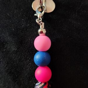 Colorful Beaded Tumbler Charm